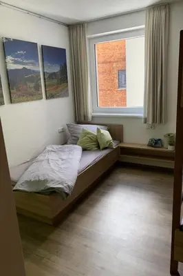 Ein Bett oder Betten in einem Zimmer der Unterkunft Apartment Vermietung IMHofer by Interhome