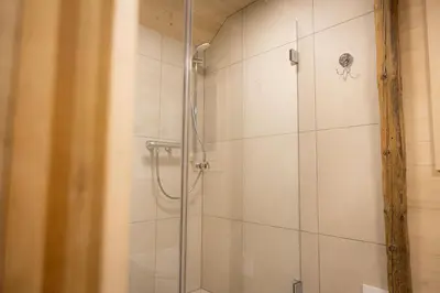 Ein Badezimmer in der Unterkunft Bartles Hus