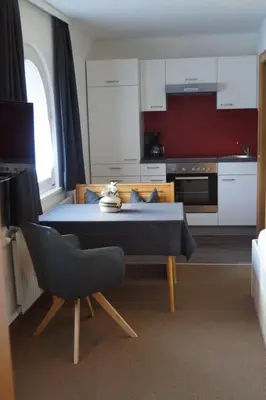 Küche/Küchenzeile in der Unterkunft Landhaus Luzia