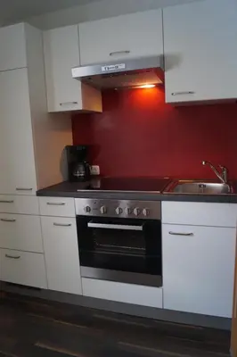 Küche/Küchenzeile in der Unterkunft Landhaus Luzia