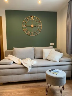 Ein Sitzbereich in der Unterkunft Landhaus Luzia