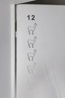 Grundriss der Unterkunft LAMA Appartement