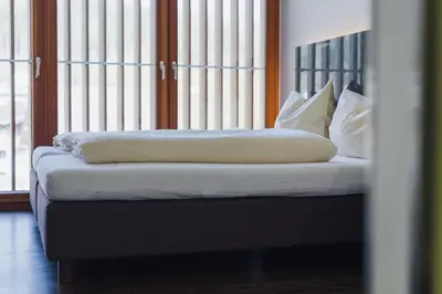 Ein Bett oder Betten in einem Zimmer der Unterkunft Motel Z - self checkin