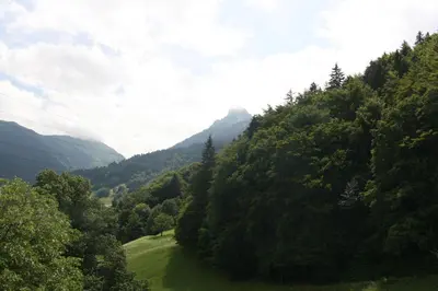 Naturlandschaft in der Nähe der Ferienwohnung