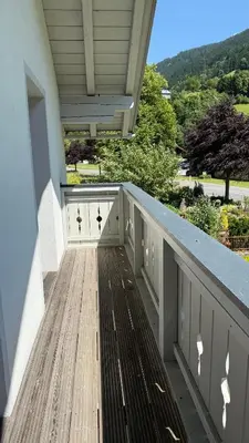 Ein Balkon oder eine Terrasse in der Unterkunft Haus Can
