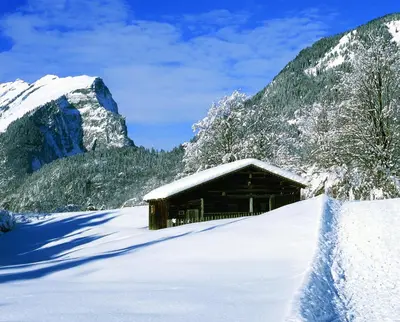 Kanis Appartements im Winter