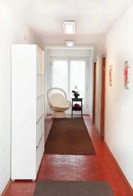Ein Bett oder Betten in einem Zimmer der Unterkunft Gasthof Linde