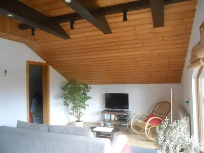 TV/Unterhaltungsangebot in der Unterkunft Ferienwohnung Jutta