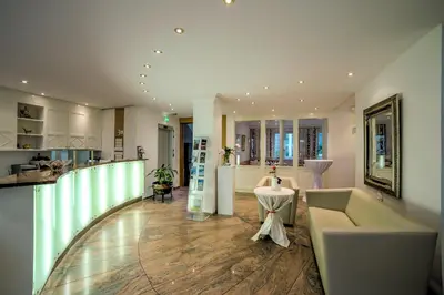 Küche/Küchenzeile in der Unterkunft Hotel Central