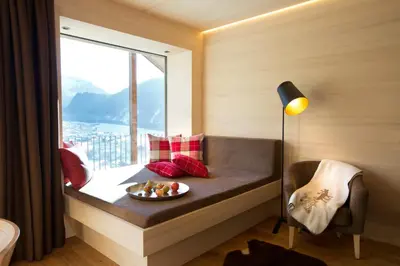 Ein Bett oder Betten in einem Zimmer der Unterkunft n Apartments Hotel