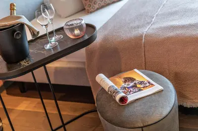 Getränke in der Unterkunft hirschen dornbirn - das boutiquestyle hotel - skyrelax & wellness im rooftop