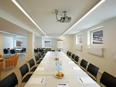 Der Geschäftsbereich oder Konferenzraum in der Unterkunft Sporthotel Krone