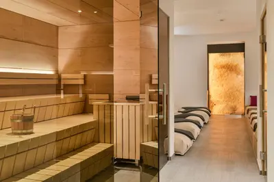 Ein Badezimmer in der Unterkunft Hotel Sonnblick