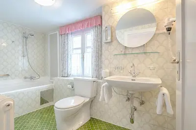 Ein Badezimmer in der Unterkunft Walch's Camping & Landhaus