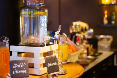 Essen im Hotel oder in der Nähe