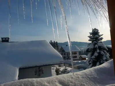 Ferienwohnung Panorama im Winter
