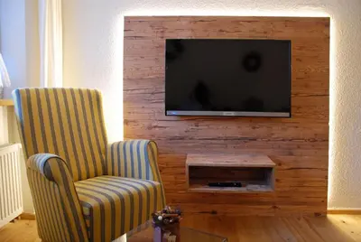 TV/Unterhaltungsangebot in der Unterkunft Der Berghof