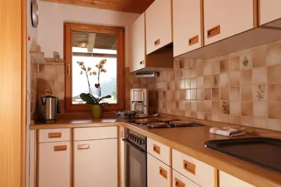 Küche/Küchenzeile in der Unterkunft Haus Derra