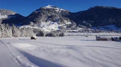Haus Felder Schoppernau im Winter