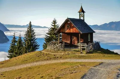 Naturlandschaft in der Nähe der Ferienwohnung