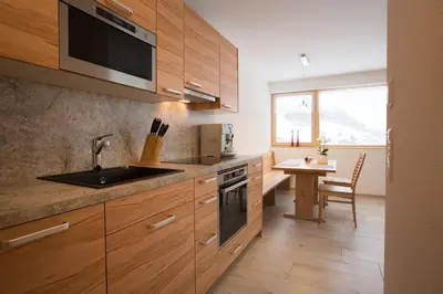 Küche/Küchenzeile in der Unterkunft Appartement-Ennemoser