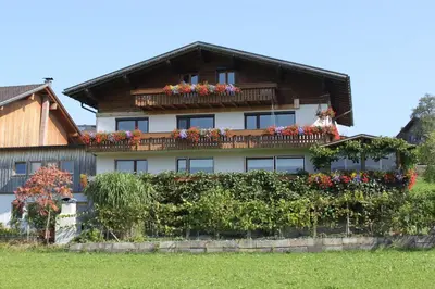 Ein Garten an der Unterkunft Ferienbauernhof Liebschick