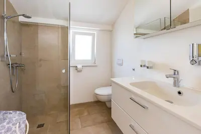 Ein Badezimmer in der Unterkunft Ferienhaus Bachschlössle