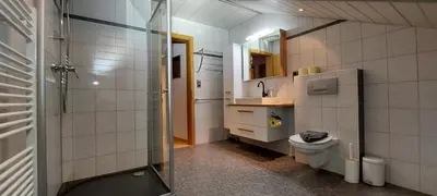 Ein Badezimmer in der Unterkunft Apartement Johannes