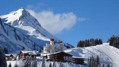 Pension Edelweiss im Winter