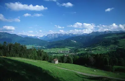 Naturlandschaft in der Nähe der Ferienwohnung