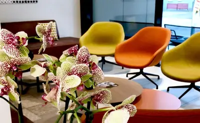 Ein Sitzbereich in der Unterkunft Hotel Katharinenhof STANDARD