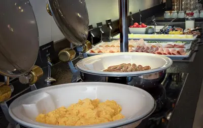 Essen im Hotel oder in der Nähe