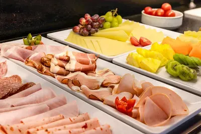 Essen im Hotel oder in der Nähe