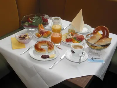 Essen im Hotel oder in der Nähe