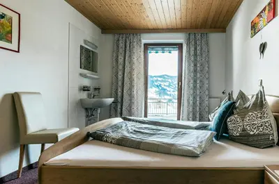 Ein Bett oder Betten in einem Zimmer der Unterkunft Appartement Mangeng