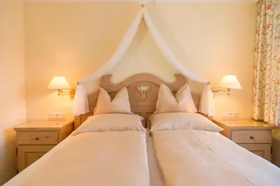 Ein Bett oder Betten in einem Zimmer der Unterkunft Pension Daniel
