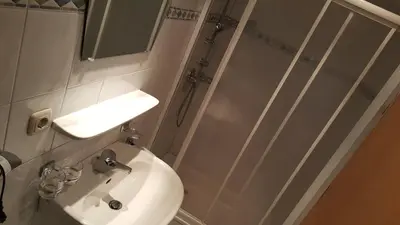Ein Badezimmer in der Unterkunft Haus Wilma