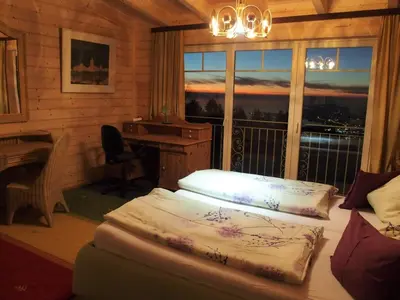 Ein Bett oder Betten in einem Zimmer der Unterkunft Schwedenhaus Eichenberg