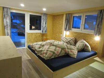 Ein Bett oder Betten in einem Zimmer der Unterkunft Haus Mittagspitze