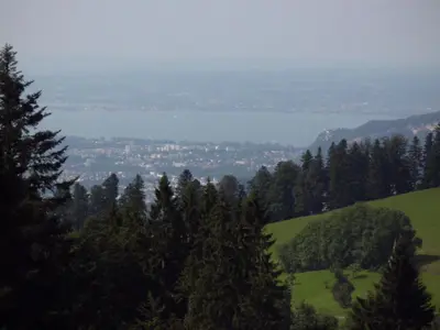 Naturlandschaft in der Nähe des Ferienhauses