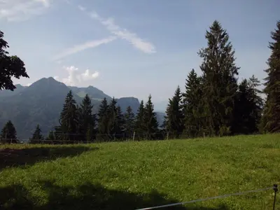 Naturlandschaft in der Nähe des Ferienhauses