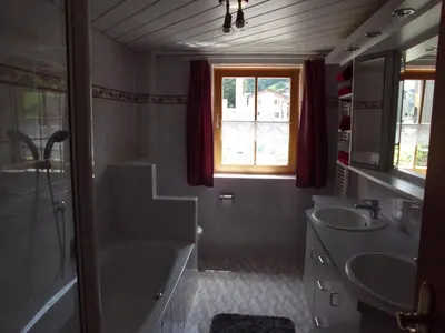 Ein Badezimmer in der Unterkunft Ferienwohnung Annele