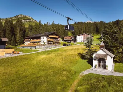 Naturlandschaft in der Nähe des Hotels