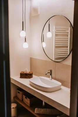 Ein Badezimmer in der Unterkunft Hotel Marvia