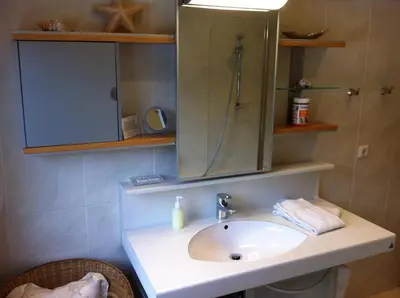 Ein Badezimmer in der Unterkunft Apartment Bachmann