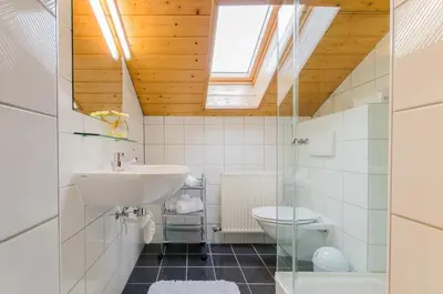Ein Badezimmer in der Unterkunft Appartement Ubelher