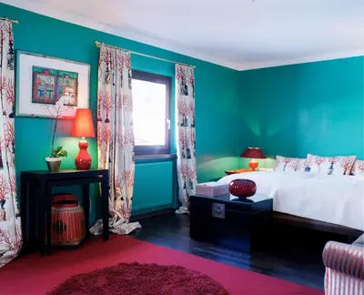 Ein Bett oder Betten in einem Zimmer der Unterkunft Kristiania Lech