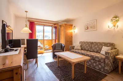 TV/Unterhaltungsangebot in der Unterkunft Appartements Spullersee