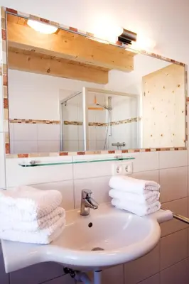 Ein Badezimmer in der Unterkunft Appart Tramontana