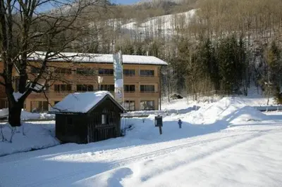 Haus Kanisblick Appartements im Winter